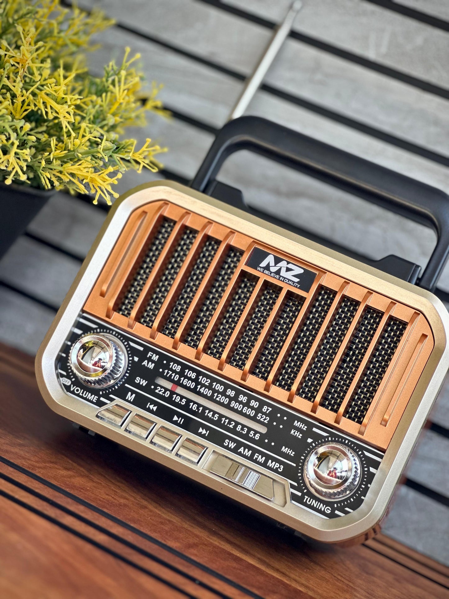 MZ Series Retro Radio Speaker (S666)