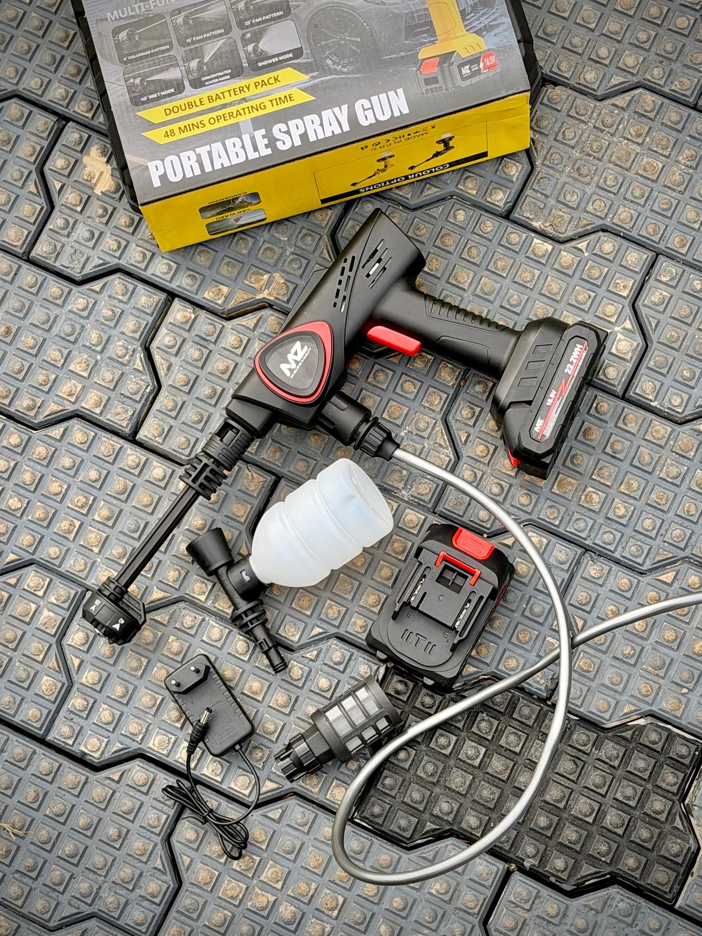 MZ WG05 PORTABLE HIGH-PRESSURE WASHER GUN