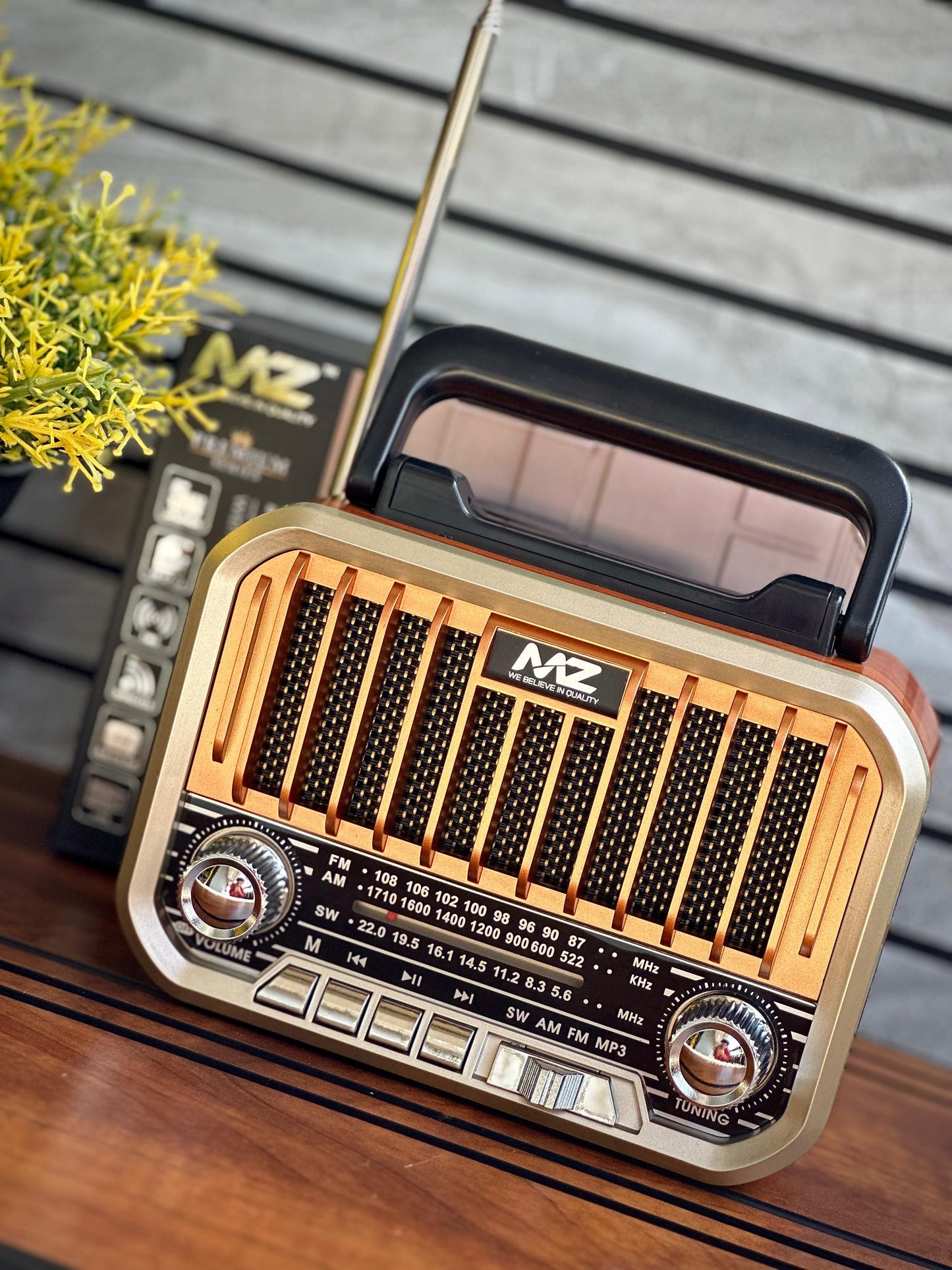 MZ Series Retro Radio Speaker (S666)